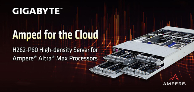 GIGABYTE proširuje servere za Ampere® Altra® Max Procesor