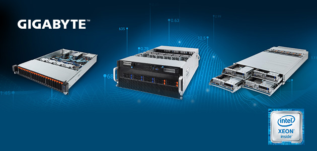 GIGABYTE lansirao novu proizvodnu liniju servera s najnovijom drugom generacijom Intel® Xeon® Scalable procesora