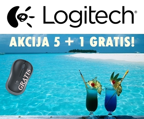 Logitech 5 + 1 GRATIS!