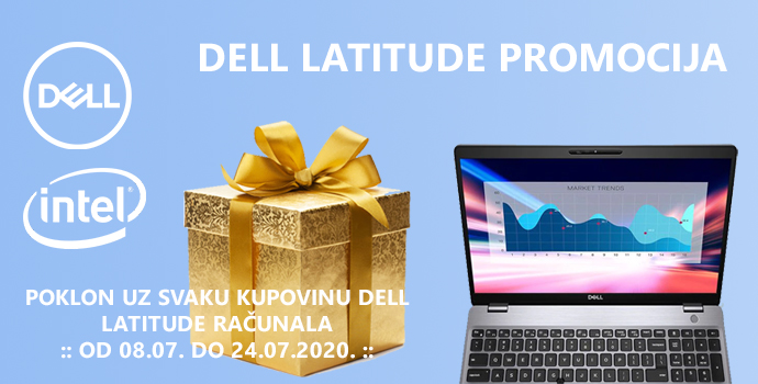 POKLON PAKET TIPKOVNICA & MIŠ UZ SVAKI DELL LATITUDE!