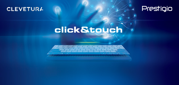 Prva na svijetu intuitivna Click&Touch tipkovnica branda Prestigio u prodaji od kolovoza