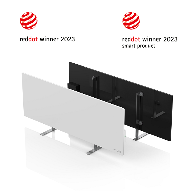 AENO Premium Eco Smart Grijalica je dobitnik Red Dot Award 2023. za izvanredan dizajn i inovaciju pametnih proizvoda